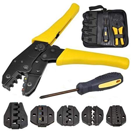 CRIMPING TOOL KIT CRIMPER CRIMP PLIERS