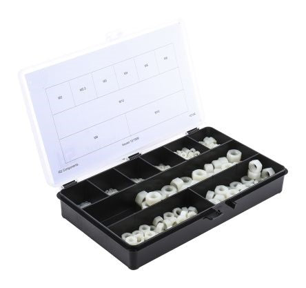 CMD2009841 650 Piece Nylon Hex Full Nuts Box