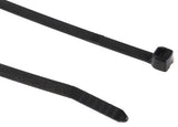 TY300-50X100 Ty-Fast Series Black Nylon Weather Resistant Cable Tie, 290mm x 4.8 mm