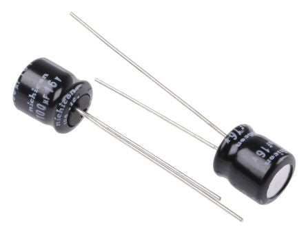 USR1C101MDD 100μF Electrolytic Capacitor 16V dc, Through Hole