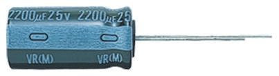 UVR2A330MPD 33μF Electrolytic Capacitor 100V dc, Through Hole