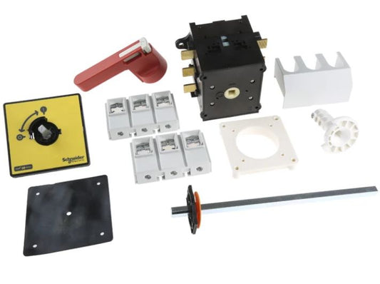 VCCF5 - Schneider Electric - 3P Pole Panel Mount Isolator Switch - 125A Maximum Current, 45kW Power Rating