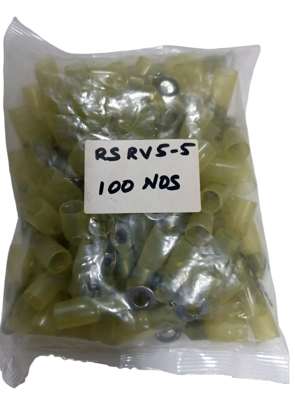 RV5.5 Series Insulated Ring Crimp Terminal Electrical Wire Connector