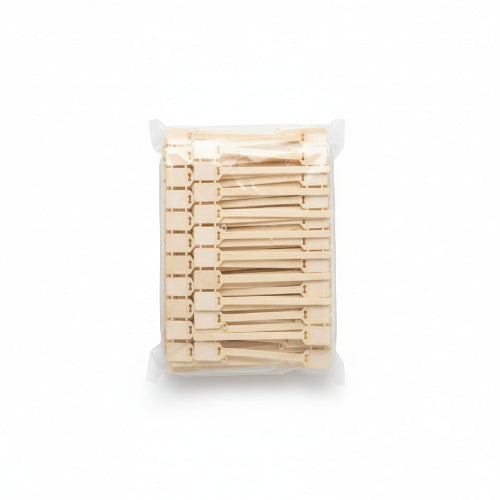 N-6A-IVORY-C Write-on Flag Tie Markers