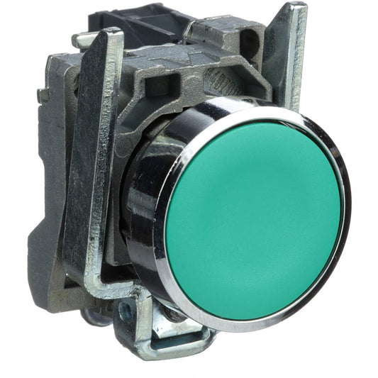 XB4BA31 Harmony XB4 Non-illuminated Green Round, NO, 22mm Momentary