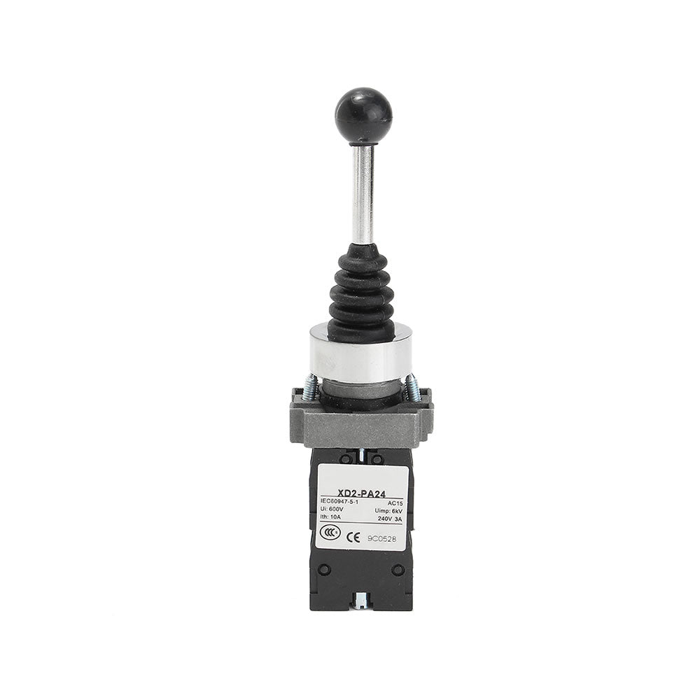 XD2PA24 4-Axis Joystick Switch Lever, Slow Break, IP65 Rated, 240V ac