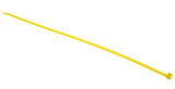 116-01814 T18R-PA66-YE (100) Yellow Nylon Cable Tie, 100mm x 2.5 mm