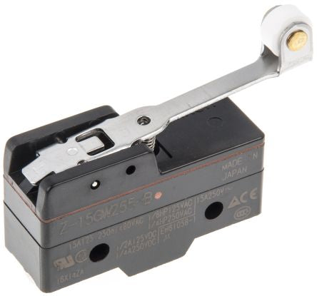 Z-15GW255-B Action Limit Switch Roller Lever, 500V