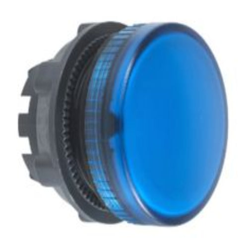 ZB5AV06 Indicator Lens, Blue, Round, 22 mm, Pilot Light Head