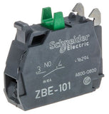 ZBE101 Harmony XB Contact Block 1NO Screw terminal