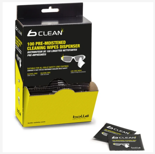PACW100 Bolle Lens Cleaning Tissue 100wipes