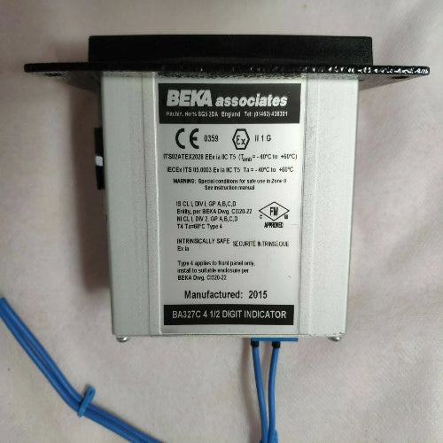 BA327C 1/2 Digit Indicator 60°C 4/20Ma