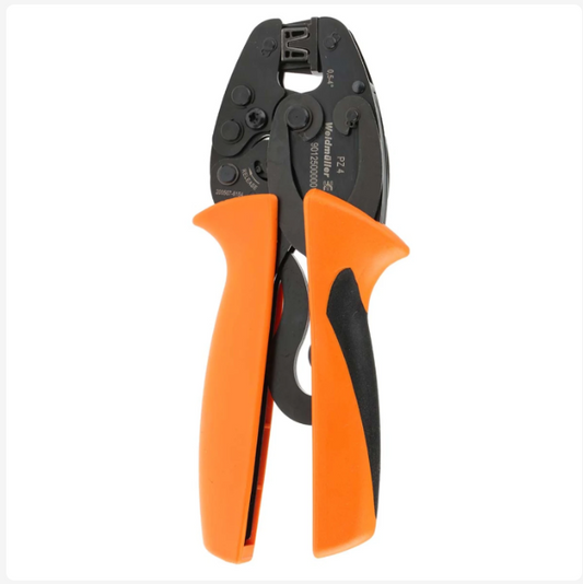 9012500000 Hand Ratcheting Crimp Tool for Crimp Contacts, 0,5 → 4mm² Wire