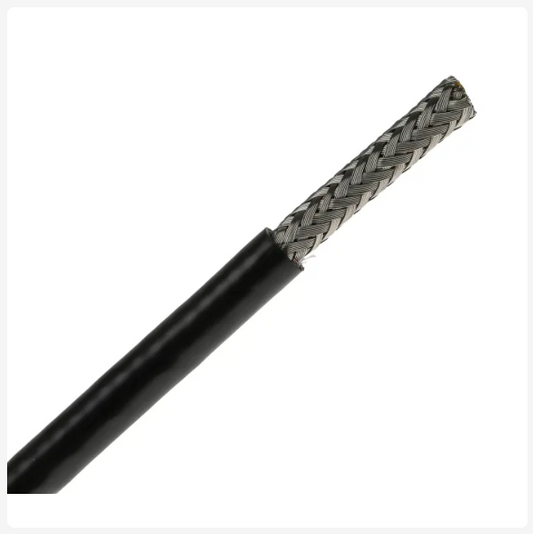 CMD660-0491 - Multicore Data Cable, 0.5 mm², 6 Cores, 20 AWG, Screened, 25m, Black Sheath