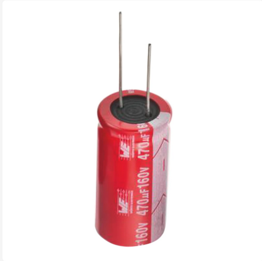 860010672008 Wurth Elektronik 4.7μF Aluminium Electrolytic Capacitor 50V dc, Radial, Through Hole
