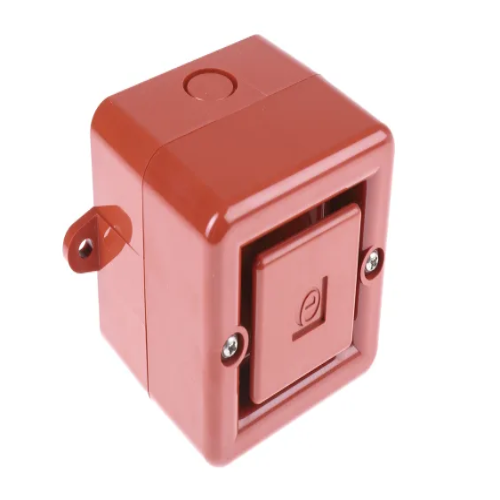 A100DC24R A100 Series Surface Mount Electronic Sounder, 24 V dc, 104dB at 1 m, IP66, DC, 32-Tone