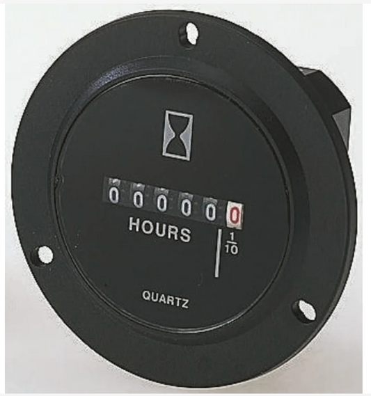 0.135.100.301 HR 76.1 Hour Meter, 6 Digit, 115 V ac