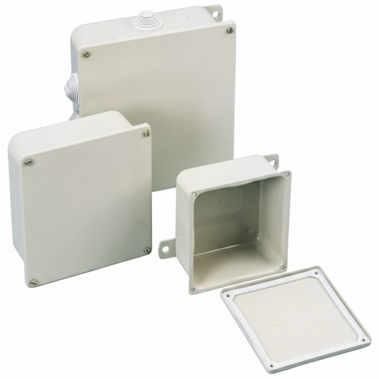 NSYSBS16126 Special S44 Series Grey Steel Junction Box, IP66, 65 x 120 x 165mm