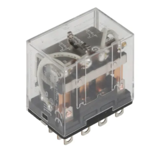 LY4 24VDC Omron Plug In Power Relay, 24V dc Coil, 10A Switching Current, 4PDT