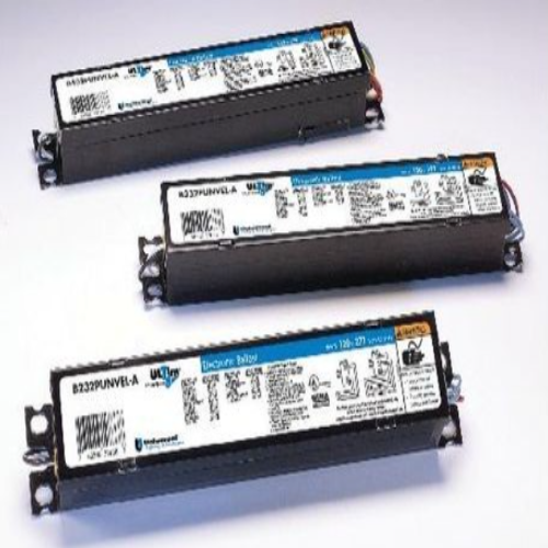 B332IUNVHP-A Electronic Fluorescent Ballast, T8 Lamp, 32 W Lamp, 108 to 305 VAC, Instant Start, Ballast Factor: 0.88