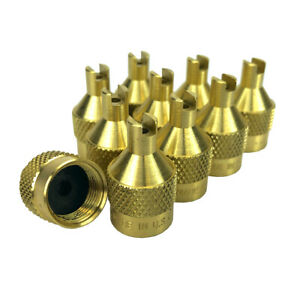 A-148 Large Bore Screw Driver Valve Cap - fits .482-26 valve threads