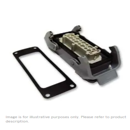66 30 226 002800 Heavy Duty Connector, Bulkhead Insert, Han Series, Panel Mount, Receptacle, 10 Contacts, 2 Rows