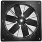 010242 - HCFB/4-355/H  168W Axial Plate Fan, 355mm