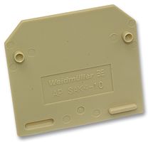 011796 AP (SAK4/6) End / Intermediate Plate, for Use with SAK, Feed Through Terminal