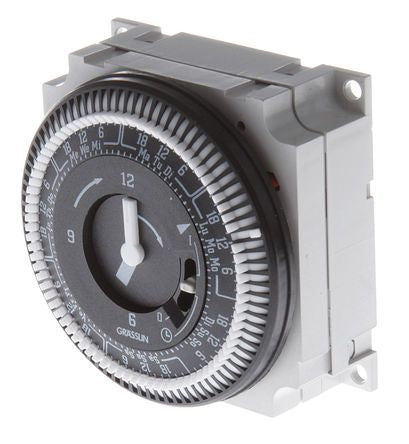02.76.0076.1 Analogue Timer Switch 230 V ac 72h