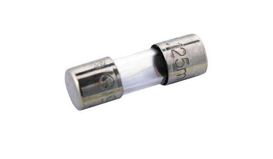 S506-125-R 125mA Glass Cartridge Fuse, 5 x 20mm, Speed T