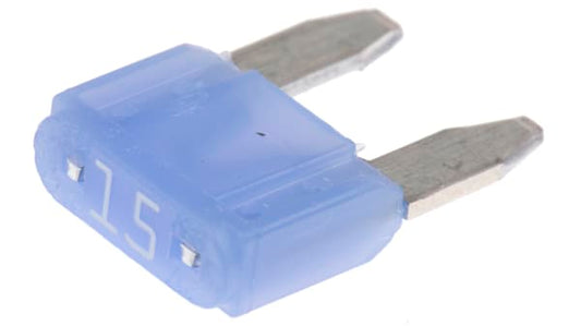 0297015.WXNV Fuse, Automotive, Fast Acting, 15 A, 32 V, 10.9mm x 3.8mm x 8.8mm, MINI 297 Series