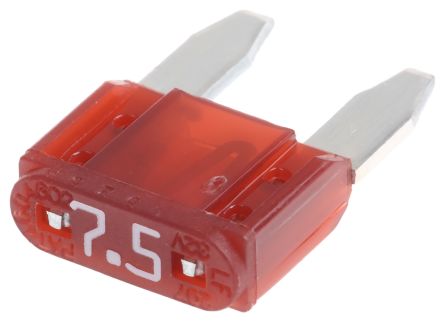 029707.5L Fuse, Automotive, Fast Acting, 7.5 A, 32 V, 10.9mm x 3.8mm x 8.8mm, MINI 297 Series