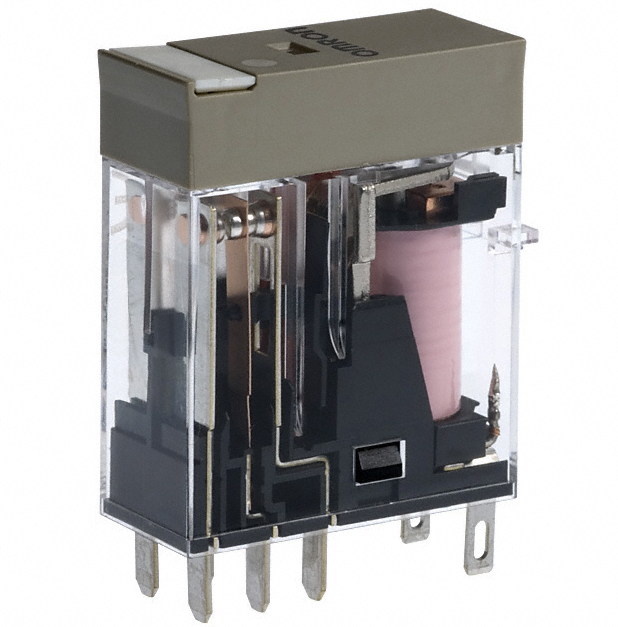 G2R-1-SNI AC12(S) Power Relay, SPDT, 12 VAC, 10 A, G2R Series, Socket, Non Latching
