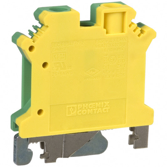 0442079 ATEX 2 Way USLKG 6 N Earth Terminal Block, Screw Down
