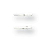 09 15 000 6222  Rectangular Power Contact, Han D Series, Gold Plated Contacts