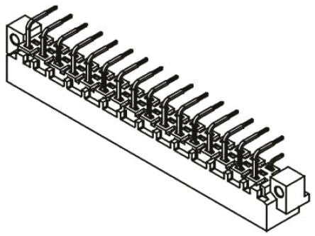 9041322921 32 Way 5.08mm Pitch, Type D Class C1, 2 Row