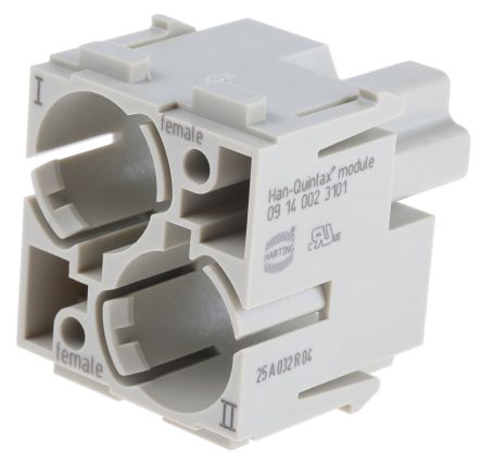 09140023101 Connector Housing, Female, 2 Way, 10A, 50 V
