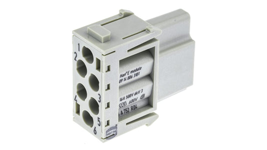09140063101 Han-Modular Series Female Module 6 Way