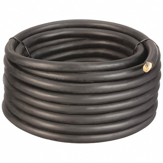 09205 Portable Cord, Number of Conductors 5, 12 AWG, SOOW, 100 ft, Black
