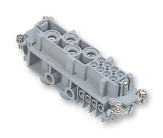 0938 012 2701  Heavy Duty Connector, 4/8+PE Power-Signal, Han-Com Series, Insert, 13 Contacts, 24B, Receptacle