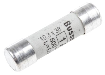 C10G1  Ceramic Cartridge Fuse, 10 x 38mm 1A