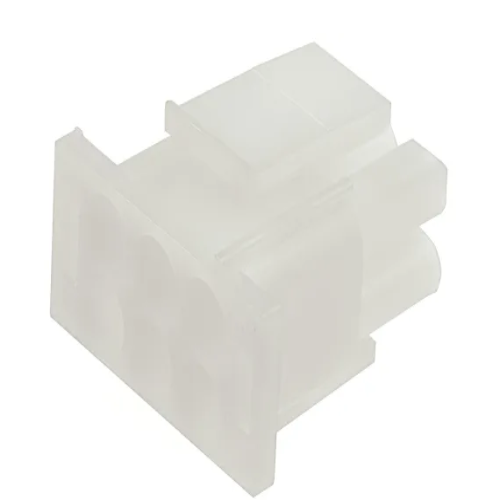1-480704 Universal MATE-N-LOK Male Connector Housing, 6.35mm Pitch, 6 ...