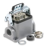 10.0050+10.1910+12.9543 Heavy Duty Connector, EPIC HBE Series, Panel Mount, Receptacle, 6 Contacts, 2 Rows, Socket