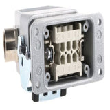 10003000+10191000 Connector Set, 6 Way, 16A, Female, H-BE, Panel Mount, 440 V