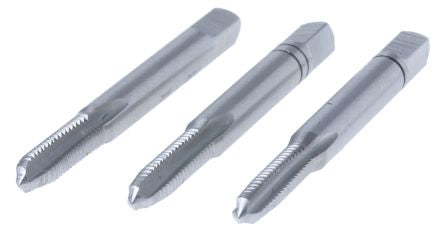 10008 3 Piece M4 HSS Hand Tap Set