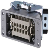10032000+10193000 Panel Kit, 10 Way, 16A, Female, H-BE, 600 V