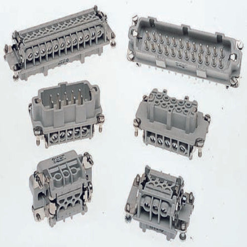 10197000+10205000 Heavy Duty Power Connector Insert, 16A, Female, H-BE Series, 48 Contacts