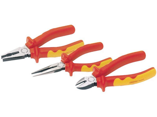 1070VDE Expert 3 Piece VDE Plier Set