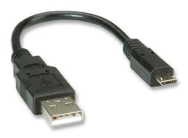 11.02.8752  USB Cable, Type A Plug to Micro Type B Plug, 1.8 m, 5.91 ft