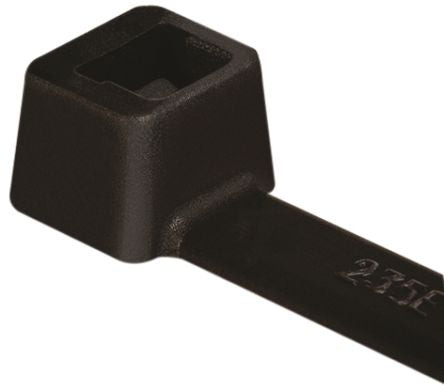 111-12203 Series Black Nylon Standard Cable Tie, 300mm x 7.6 mm